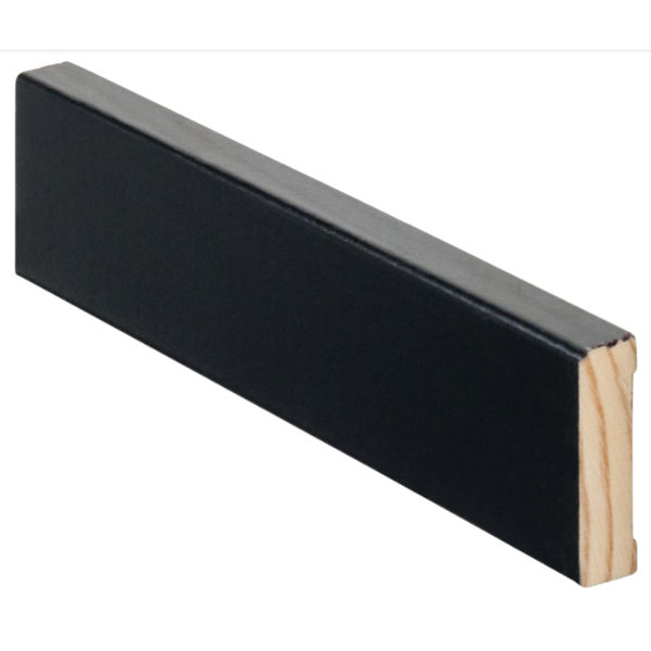 PEITELISTA 12X42X3300 MÄNTY MUSTA